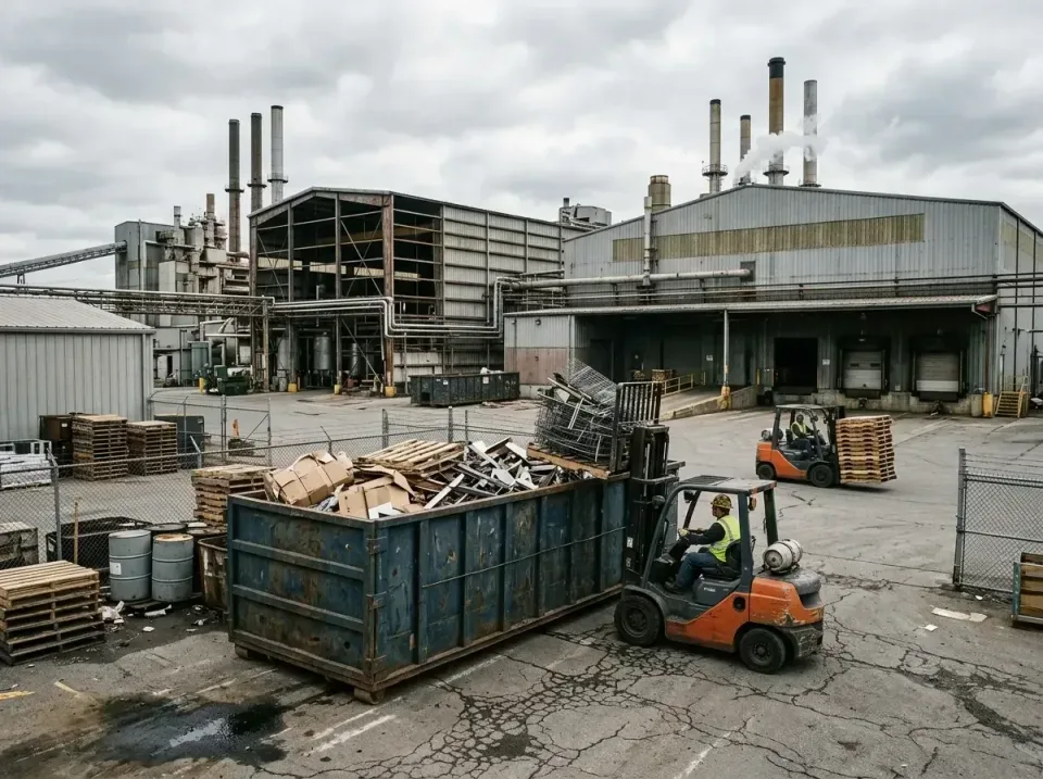 industrial-factory-scrap-conta-003 — frequently asked questions, Cheap Roll-off Dumpster Rentals in La Porte City, IA